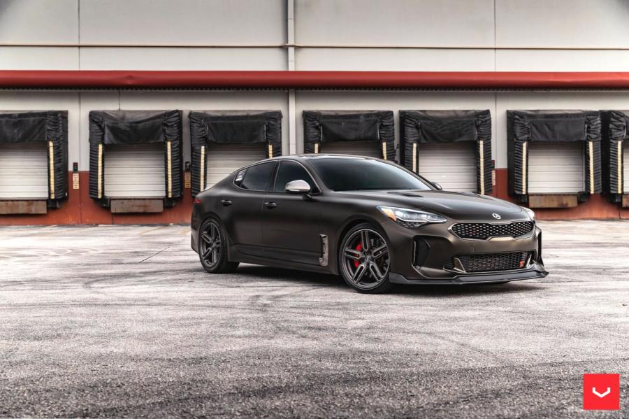  Kia Stinger GT on Vossen Wheels (HF-1) 2019 года  (фото 22 из 24)